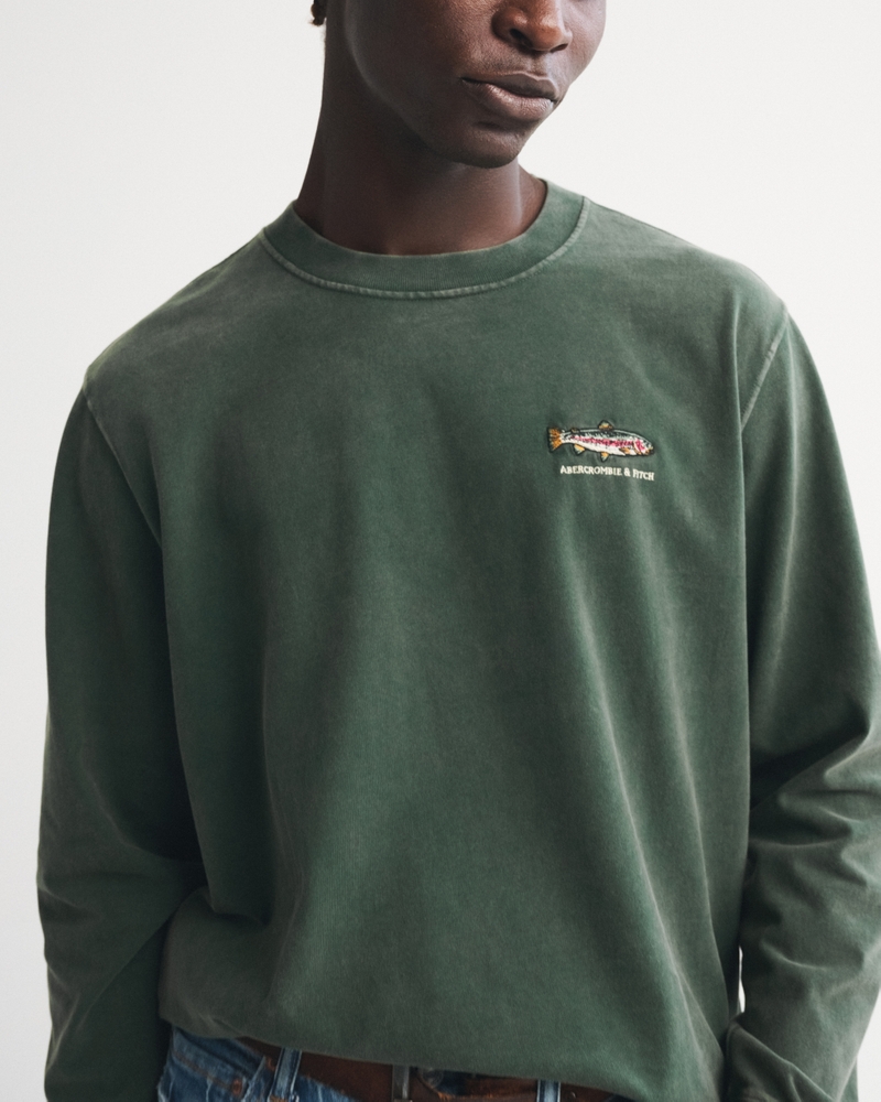 Long-Sleeve Premium Heavyweight 2.0 Graphic Logo Tee