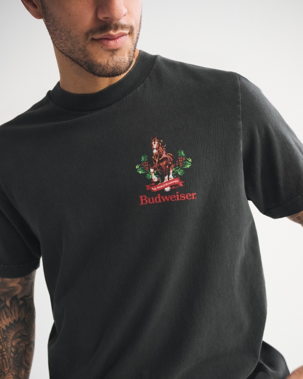 Men's Budweiser Vintage-Inspired Graphic Tee | Men's Clearance