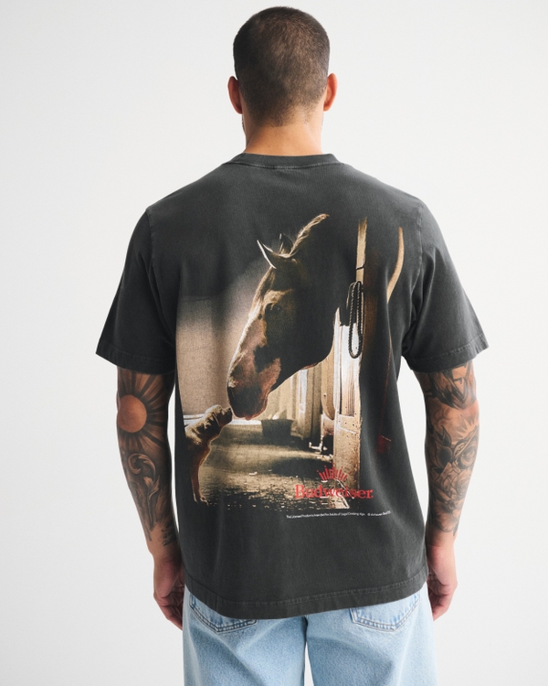 Men's Budweiser Vintage-Inspired Graphic Tee | Men's Clearance