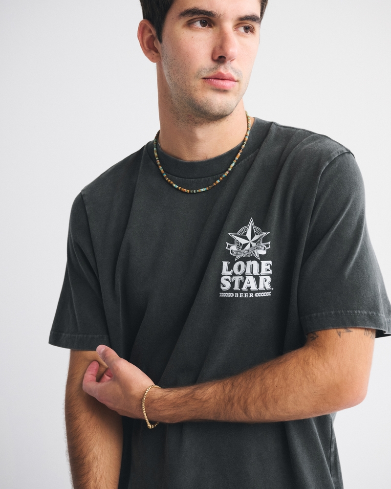 Lone Star Beer Vintage-Inspired Graphic Tee