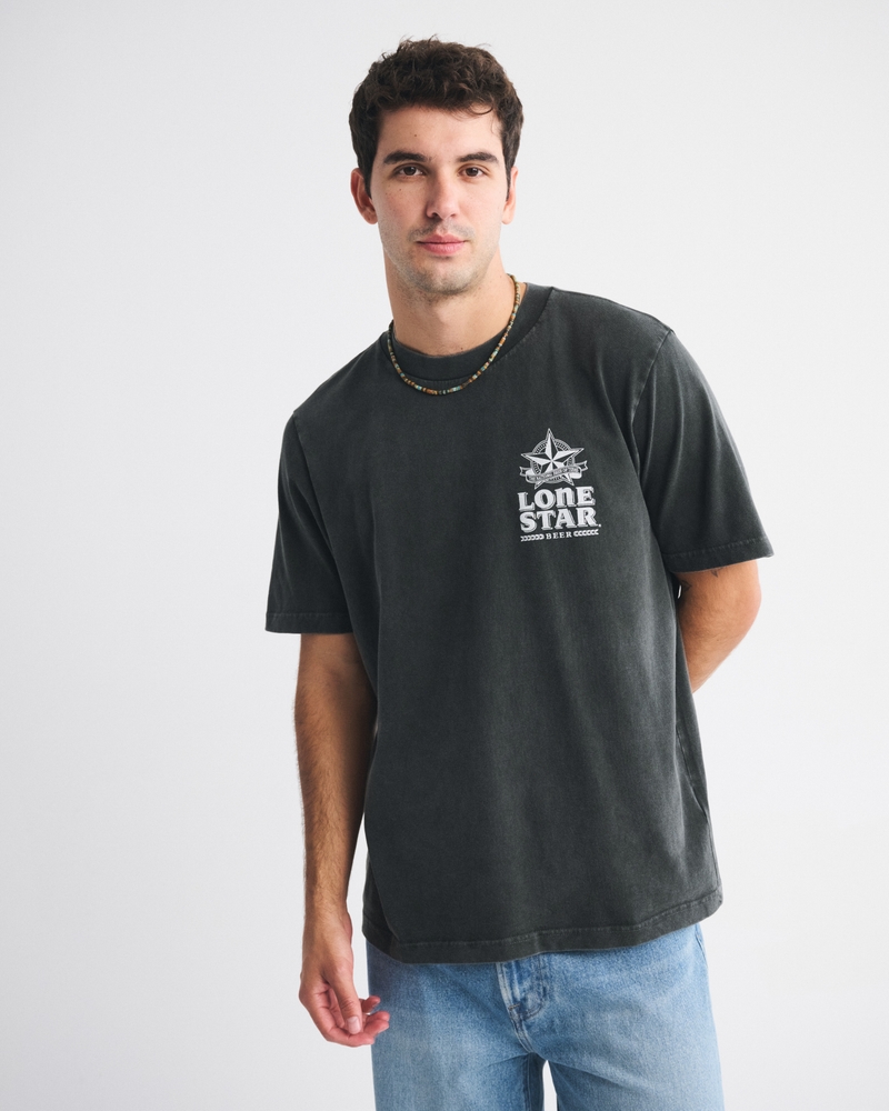 Lone Star Beer Vintage-Inspired Graphic Tee