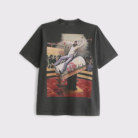 Мужские футболки Abercrombie & Fitch Jack Daniel's Vintage-Inspired Graphic Tee
