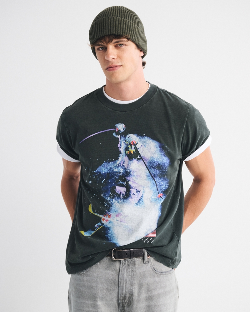 Olympics Vintage-Inspired Graphic Tee