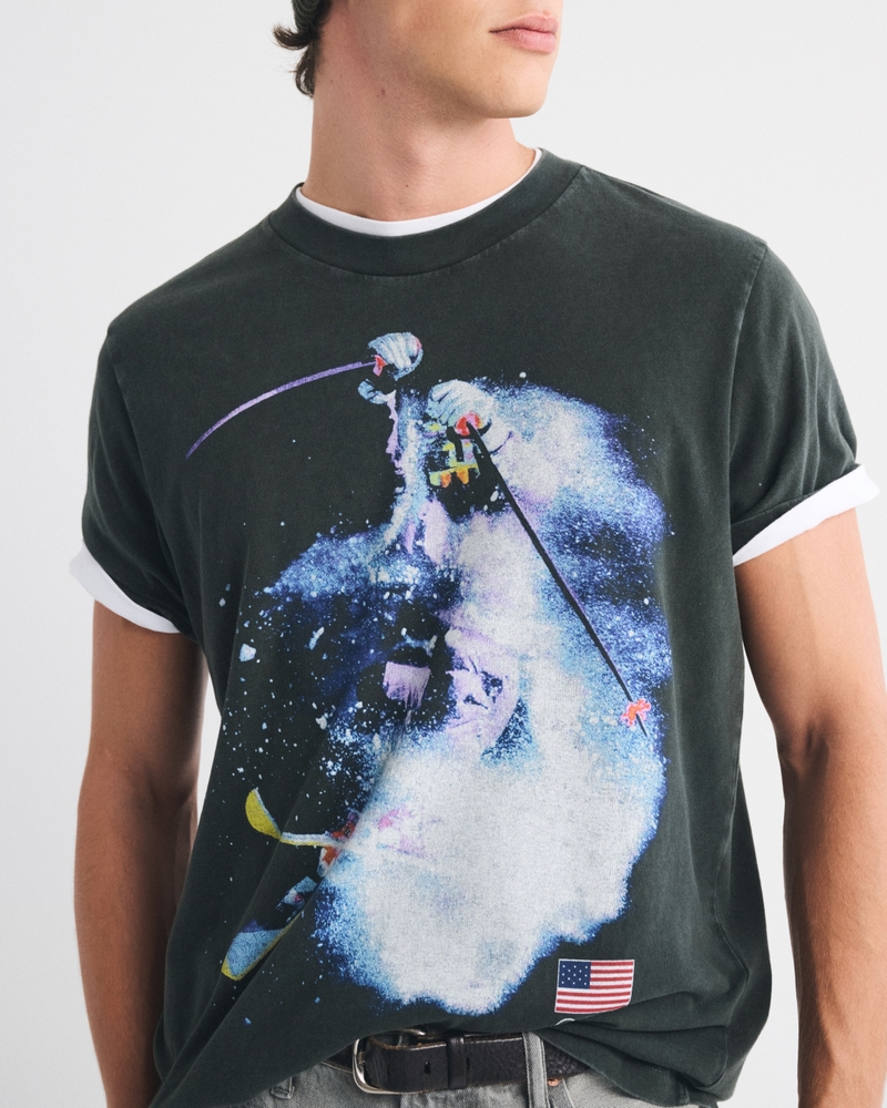 Olympics Vintage-Inspired Graphic Tee