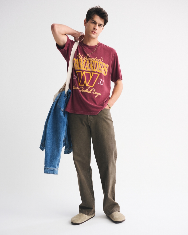 Washington Commanders Vintage-Inspired Graphic Tee