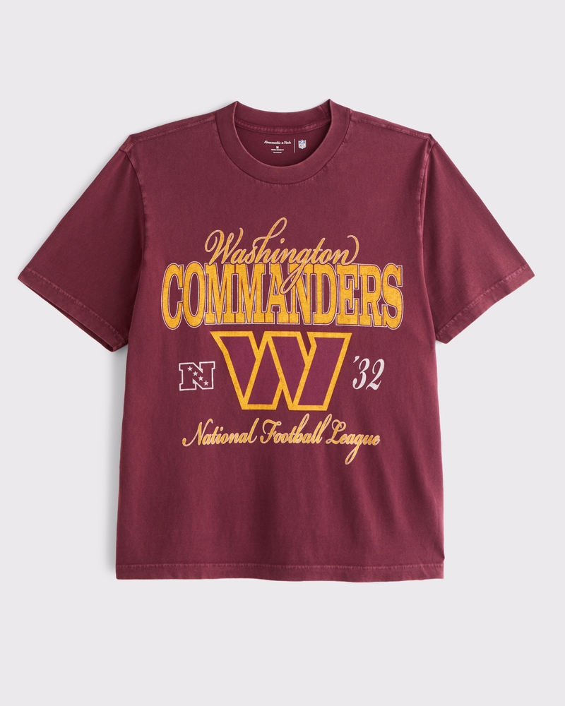 Washington Commanders Vintage-Inspired Graphic Tee