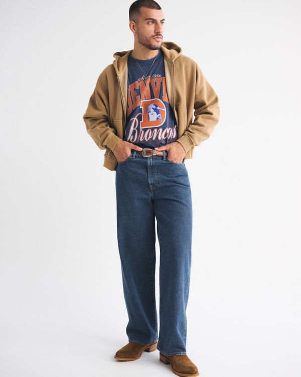 Denver Broncos Vintage-Inspired Graphic Tee