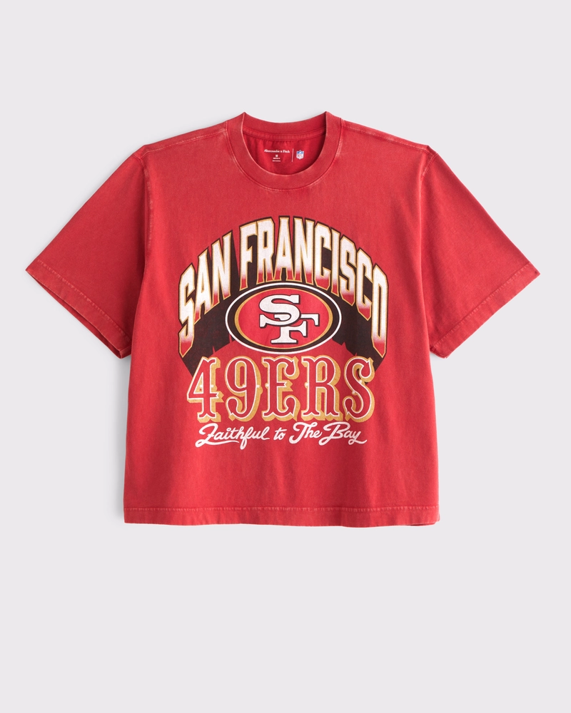 Cropped San Francisco 49ers Graphic Tee