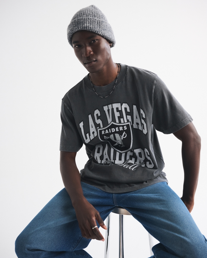 Vintage Los Angeles Raiders Graphic Crew Sweatshirt