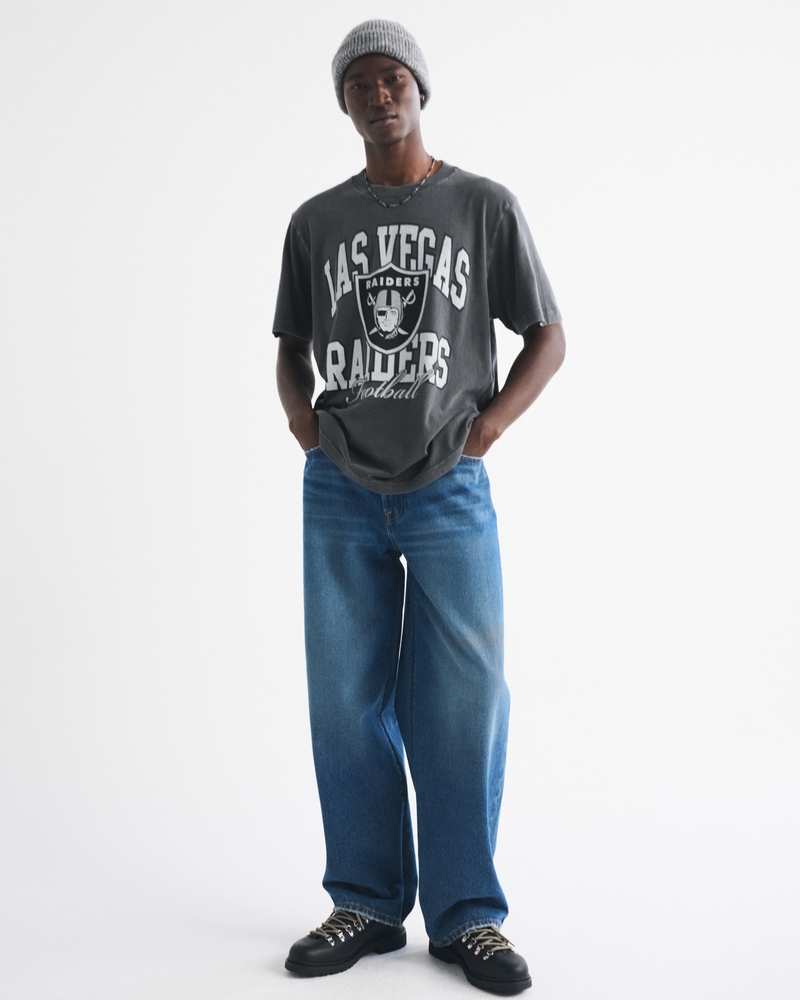 Las Vegas Raiders Vintage-Inspired Graphic Tee