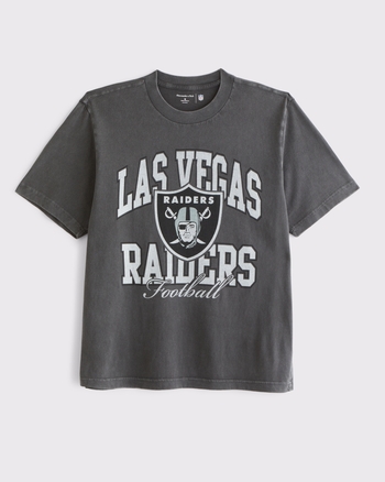 Las Vegas Raiders Vintage-Inspired Graphic Tee from Abercrombie & Fitch - $50