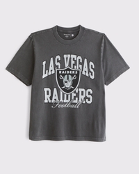 Las Vegas Raiders Vintage-Inspired Graphic Tee