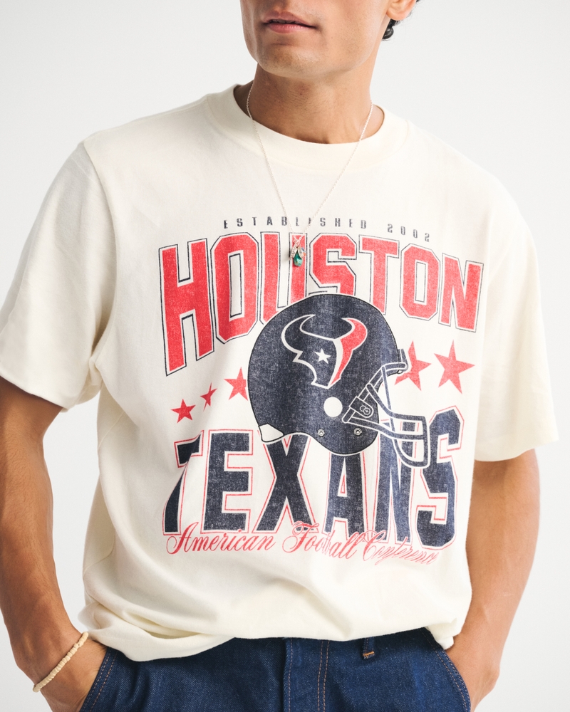 Houston Texans Vintage-Inspired Graphic Tee