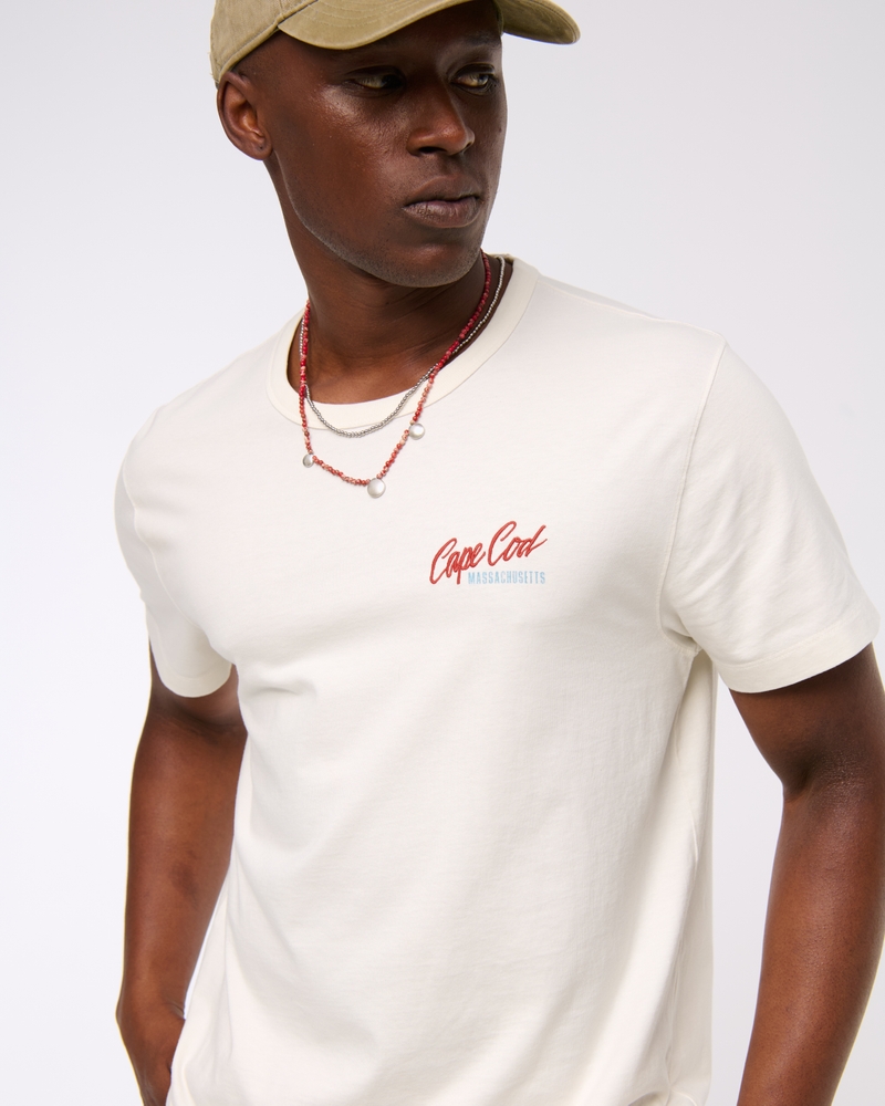 Nautical Classic Polished Cropped Graphic Tee