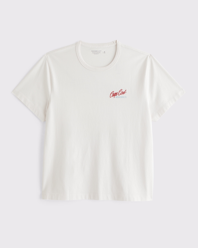 Nautical Classic Polished Cropped Graphic Tee