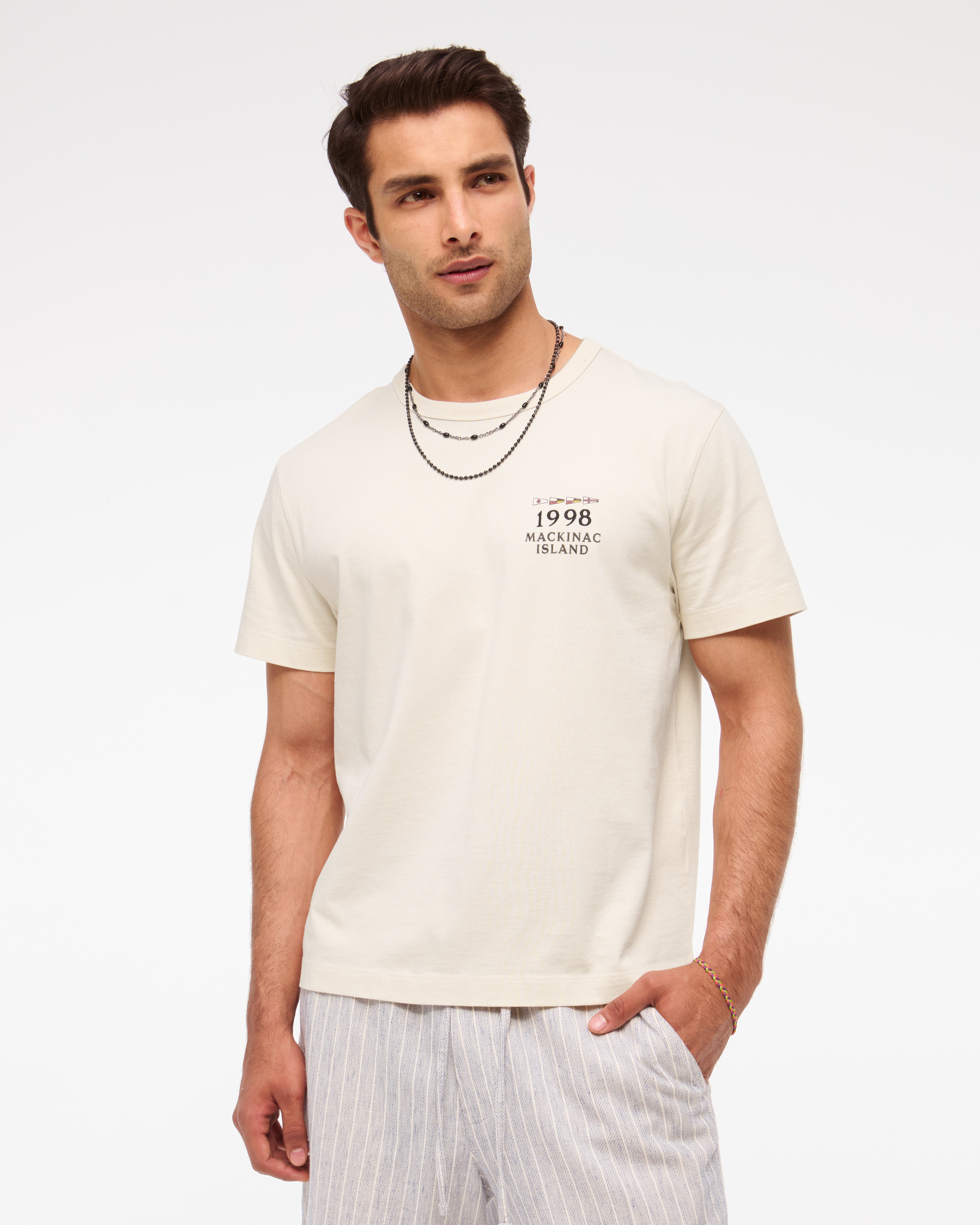 Abercrombie & Fitch◆クラシック ポリッシュ Tシャツ 半袖 ロゴ KIC_123-5029-00002-110_prod1.