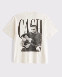 Camiseta con gráfico Johnny Cash de inspiración vintage