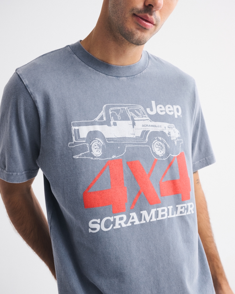 Jeep Vintage-Inspired Graphic Tee