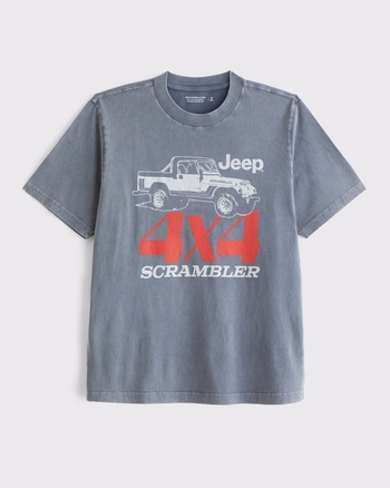 Jeep Vintage-Inspired Graphic Tee from Abercrombie & Fitch - $24