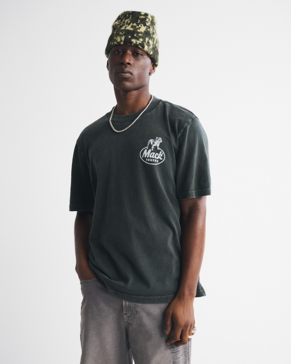 Men's Mack Trucks Vintage-Inspired Graphic Tee | Men's Clearance