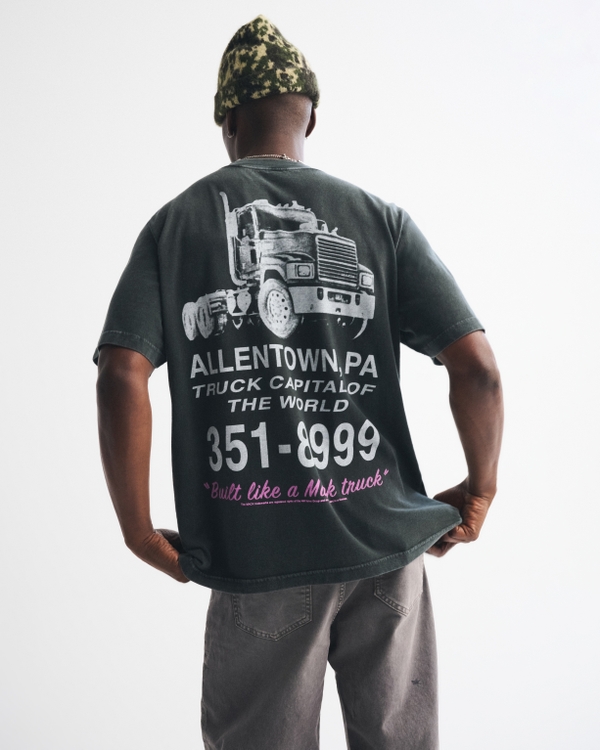 Men's Mack Trucks Vintage-Inspired Graphic Tee | Men's Clearance