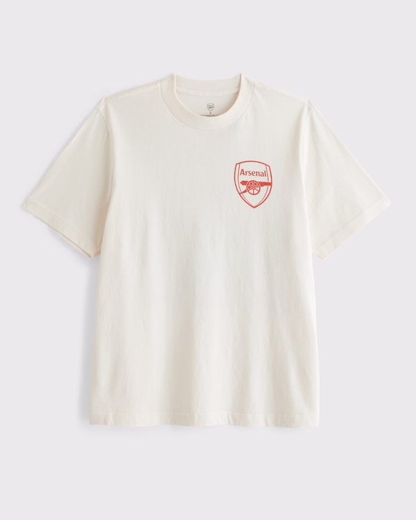 Arsenal FC Vintage-Inspired Graphic Tee