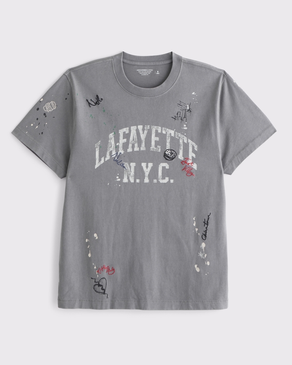 Premium Heavyweight 2.0 NYC Graphic Tee, Cool Gray view 1