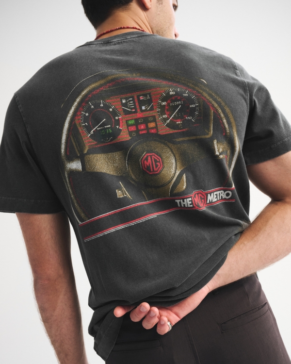 T-shirt graphique MG Metro, Black Dd view 2