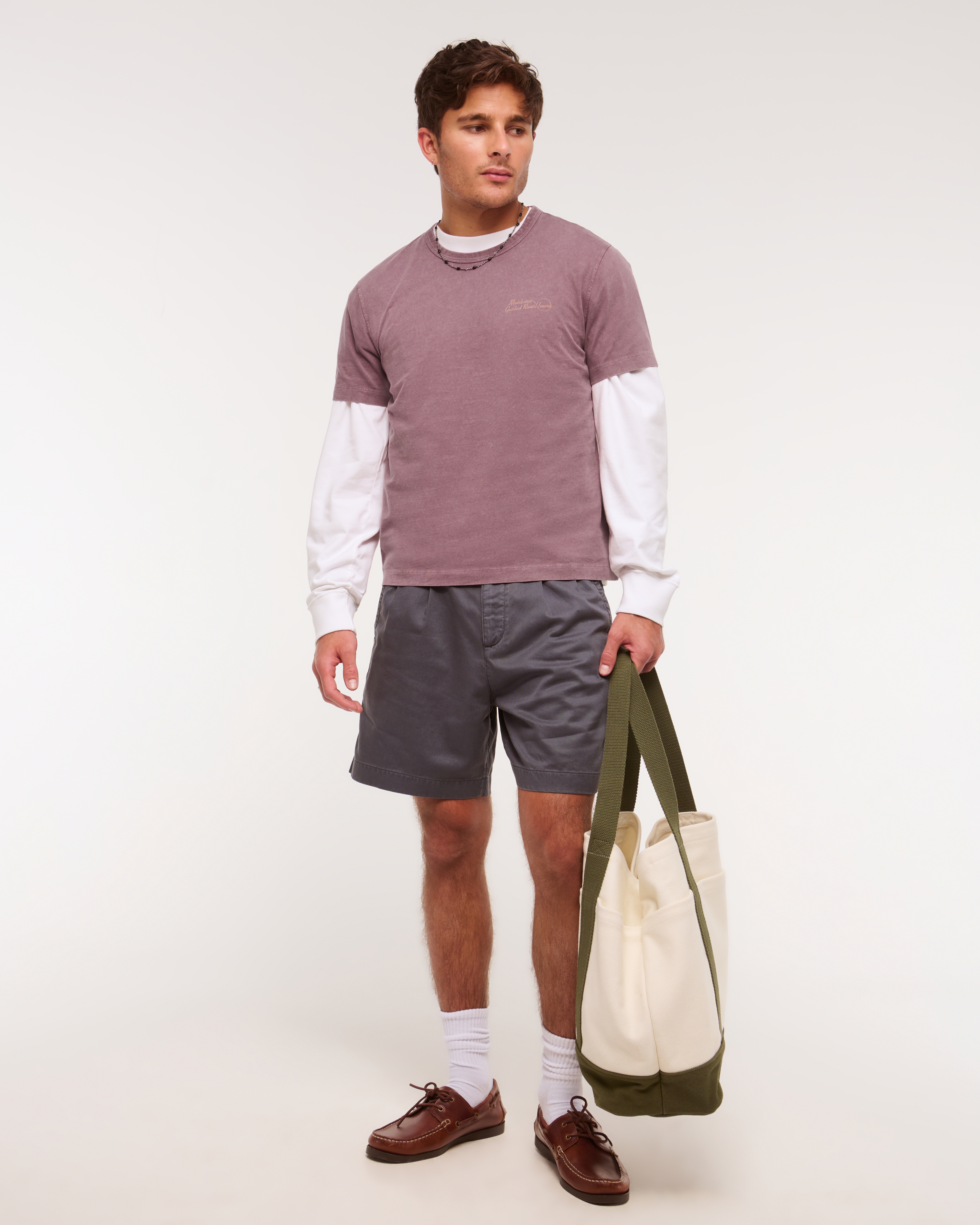 ＊Abercrombie & Fitch＊ クラシック ポリッシュ ロゴ Tシャツ メンズ クラシック ポリッシュ ロゴTシャツ | メンズ トップス