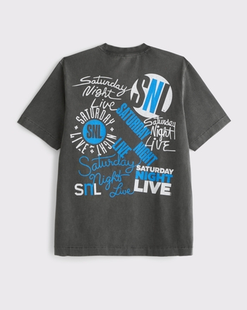 Premium Heavyweight 2.0 SNL Graphic Tee from Abercrombie & Fitch - $32.99