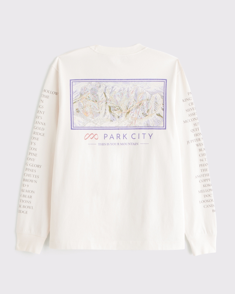 Men's Long-Sleeve Premium Heavyweight 2.0 Park City Graphic Tee