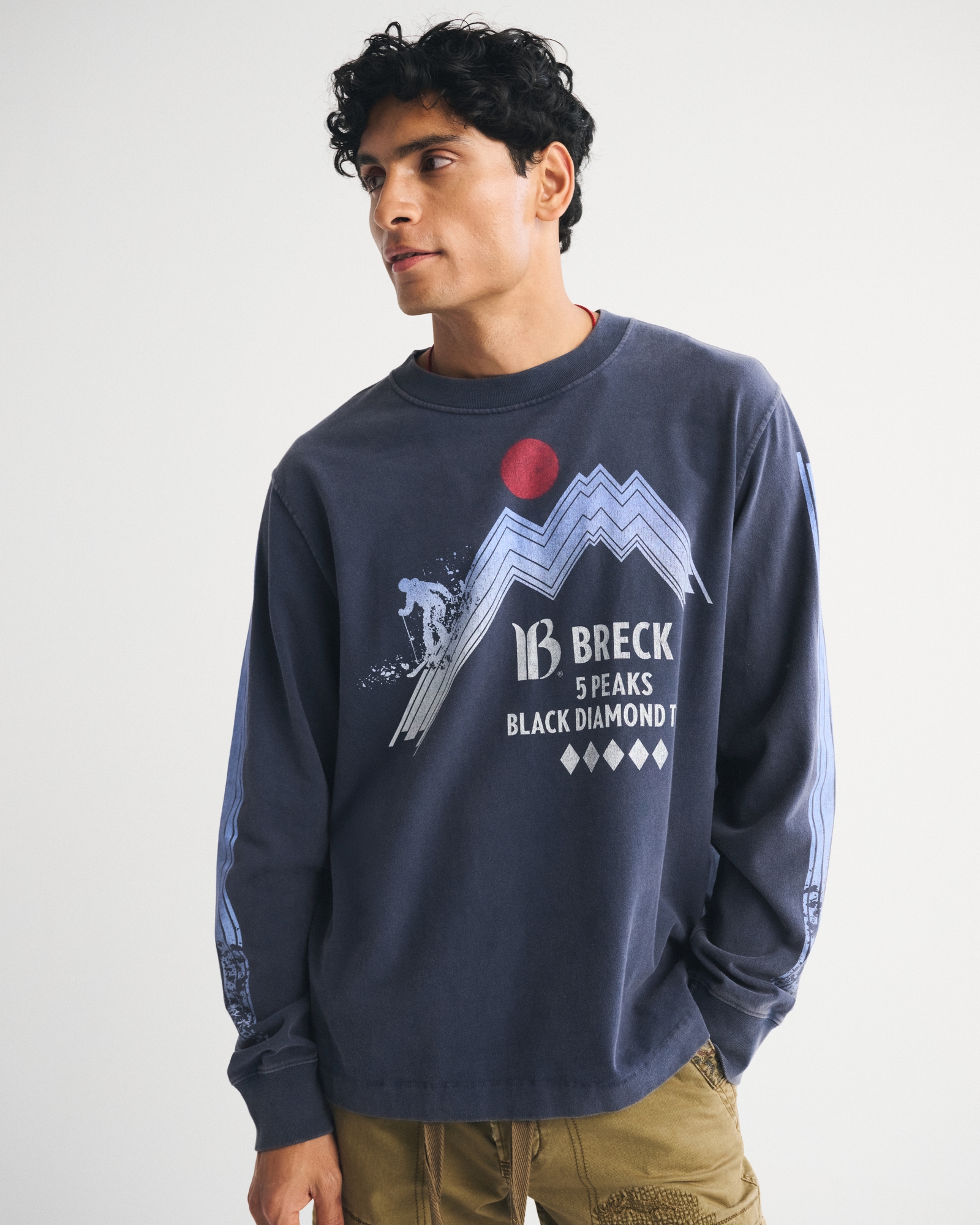 Long-Sleeve Premium Heavyweight 2.0 Breckenridge Graphic Tee