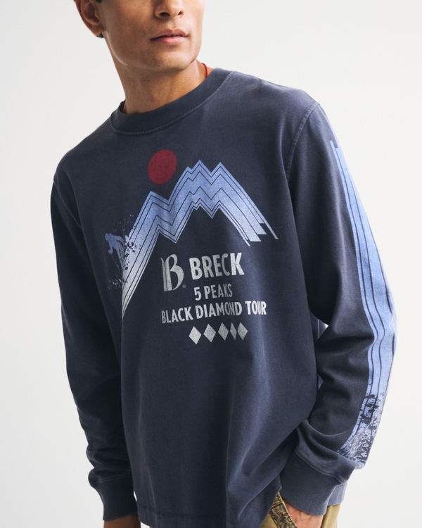 Long-Sleeve Premium Heavyweight 2.0 Breckenridge Graphic Tee