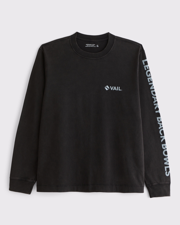 Long-Sleeve Premium Heavyweight 2.0 Vail Graphic Tee
