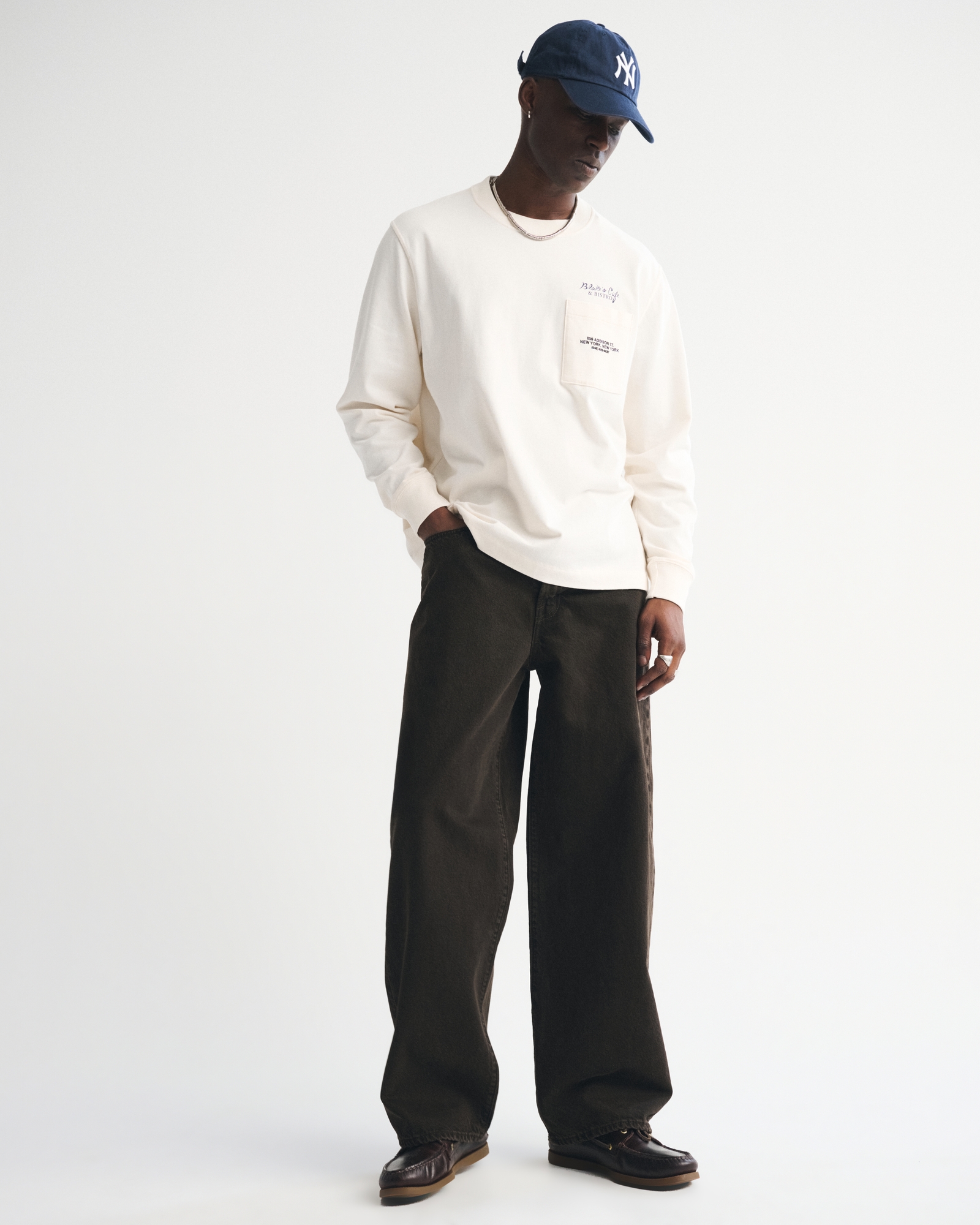 Long-Sleeve Premium Heavyweight 2.0 Cafe Graphic Tee