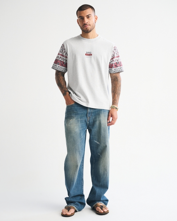 Premium Heavyweight 2.0 Tee, Light Heather Gray view 2