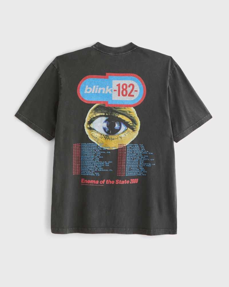 Vintage-Inspired Blink-182 Graphic Tee