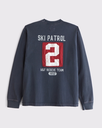 Long-Sleeve Graphic Logo Tee from Abercrombie & Fitch - $44.99