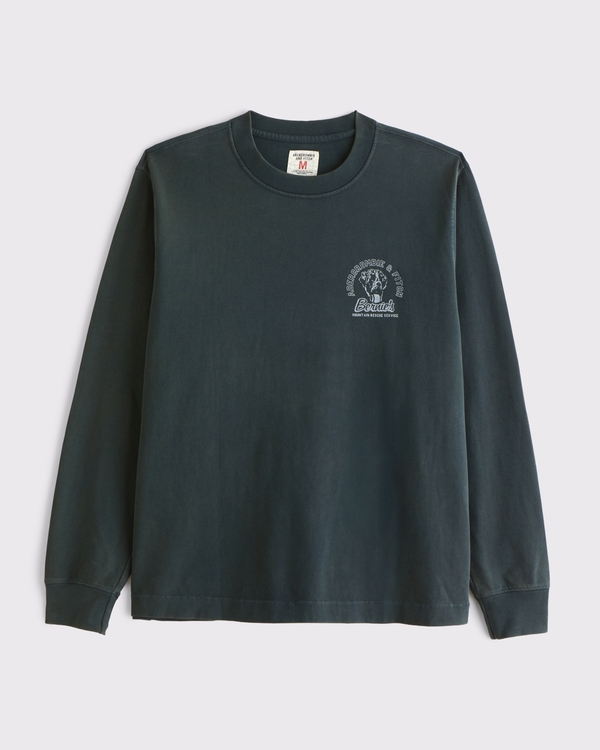 Long-Sleeve Graphic Logo Tee
