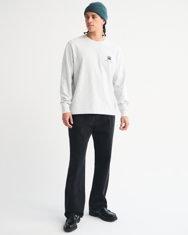 Long-Sleeve Graphic Logo Tee