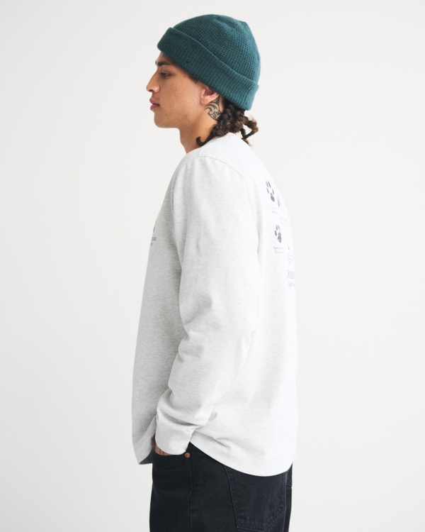 Long-Sleeve Graphic Logo Tee