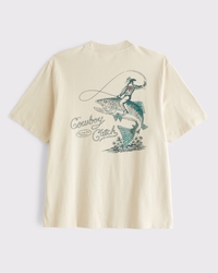 Western Vintage-Inspired Graphic Tee
