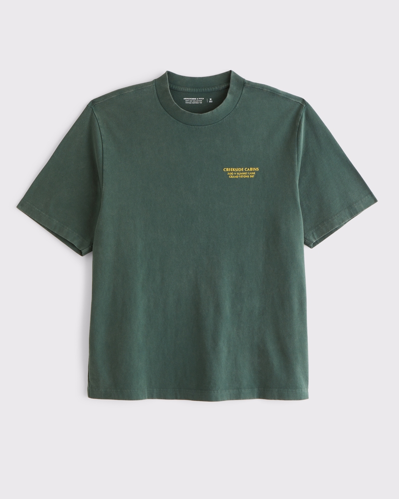 Camping Vintage-Inspired Graphic Tee