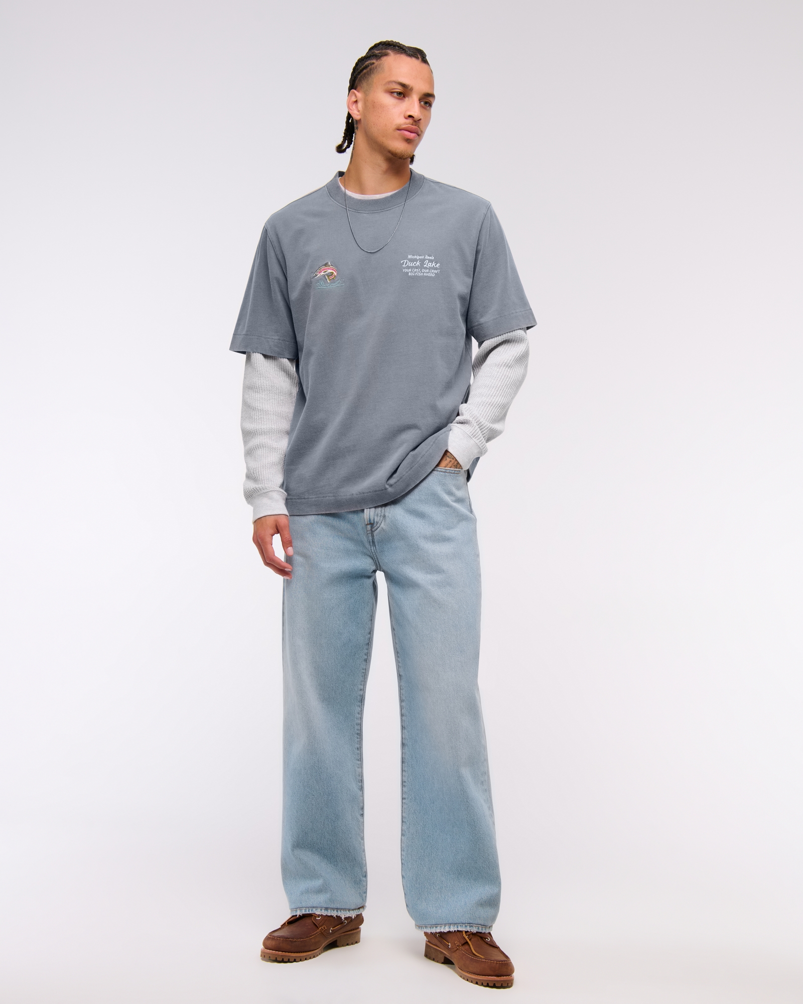 Premium Heavyweight 2.0 Fishing Graphic Tee