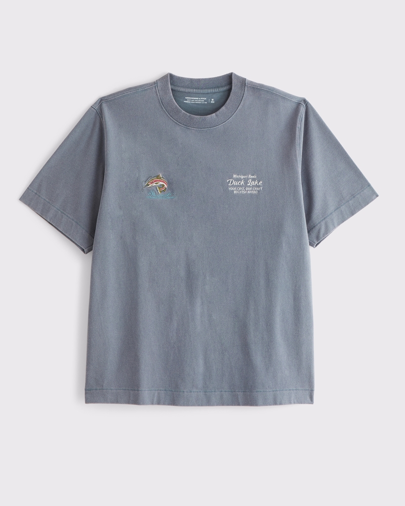 Premium Heavyweight 2.0 Fishing Graphic Tee