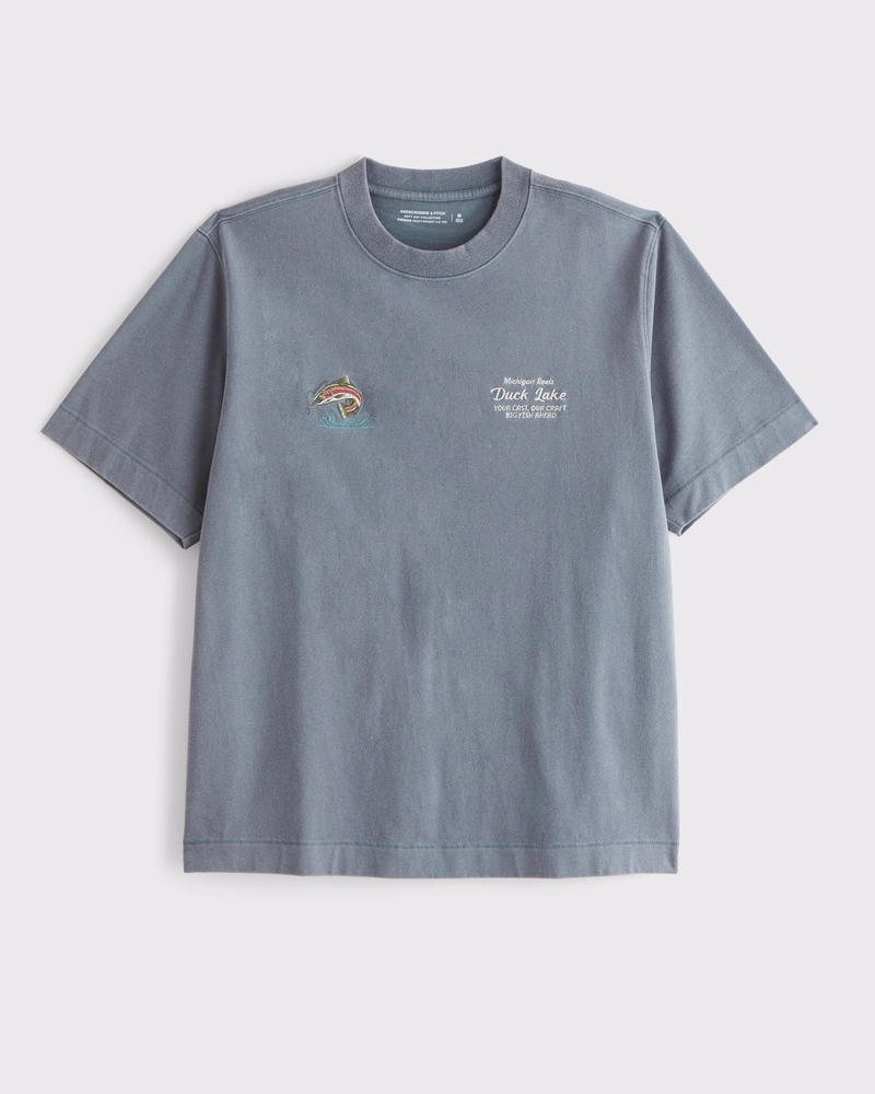 Premium Heavyweight 2.0 Fishing Graphic Tee