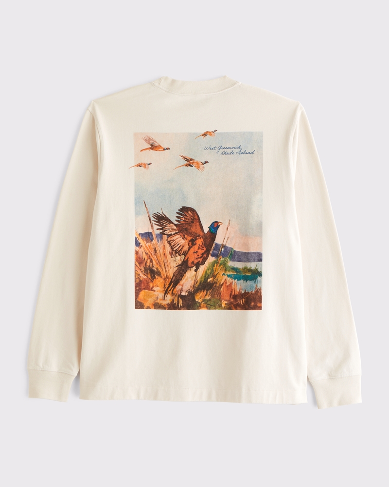 Long-Sleeve Premium Heavyweight 2.0 Graphic Tee
