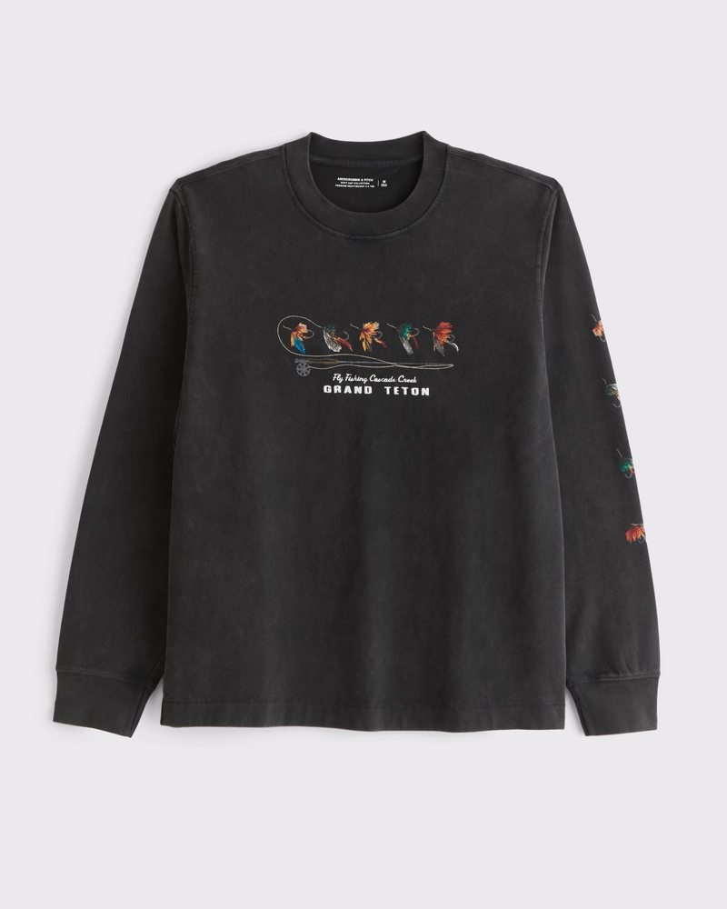 Long-Sleeve Premium Heavyweight 2.0 Grand Teton Graphic Tee