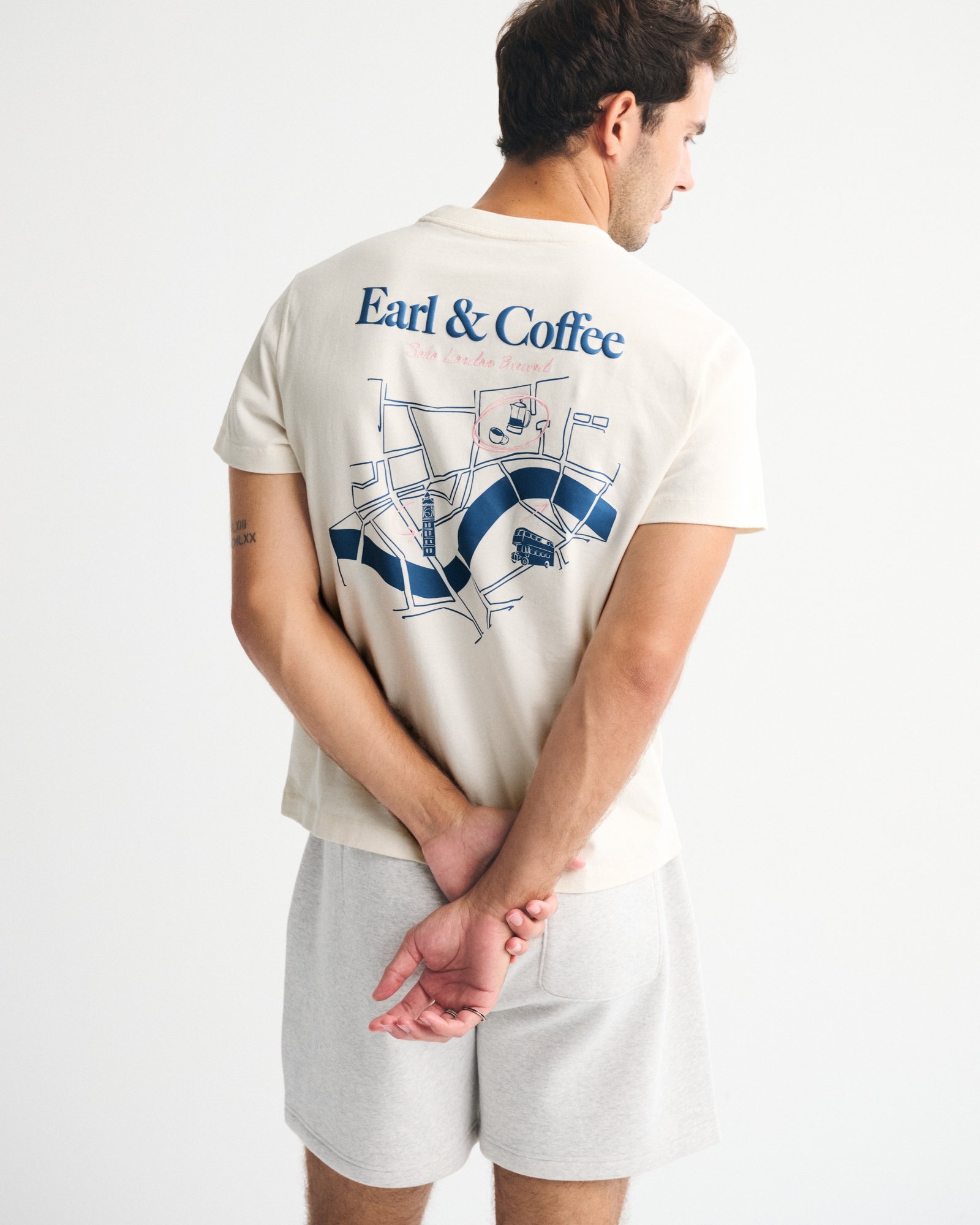 Premium Heavyweight Café Graphic Tee