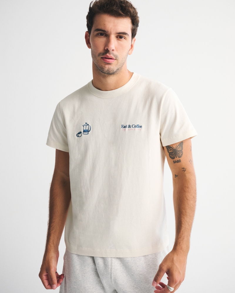 Premium Heavyweight Café Graphic Tee